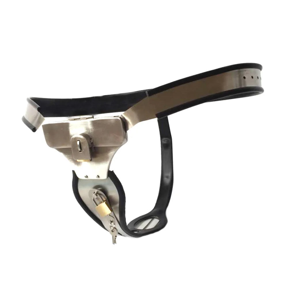 Embrace ultimate control with our Double Penetration Female Chastity Belt. Designed for frequent use without risk, it redefines intimacy. Studies show enhanced connections, shifting focus from penetration to passionate cunnilingus.