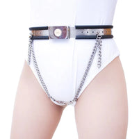 Unleash your inner control freak with our stainless steel male chastity, keeping those petite straps snug. According to bosses, experiences in this female chastity belt are unforgettable!