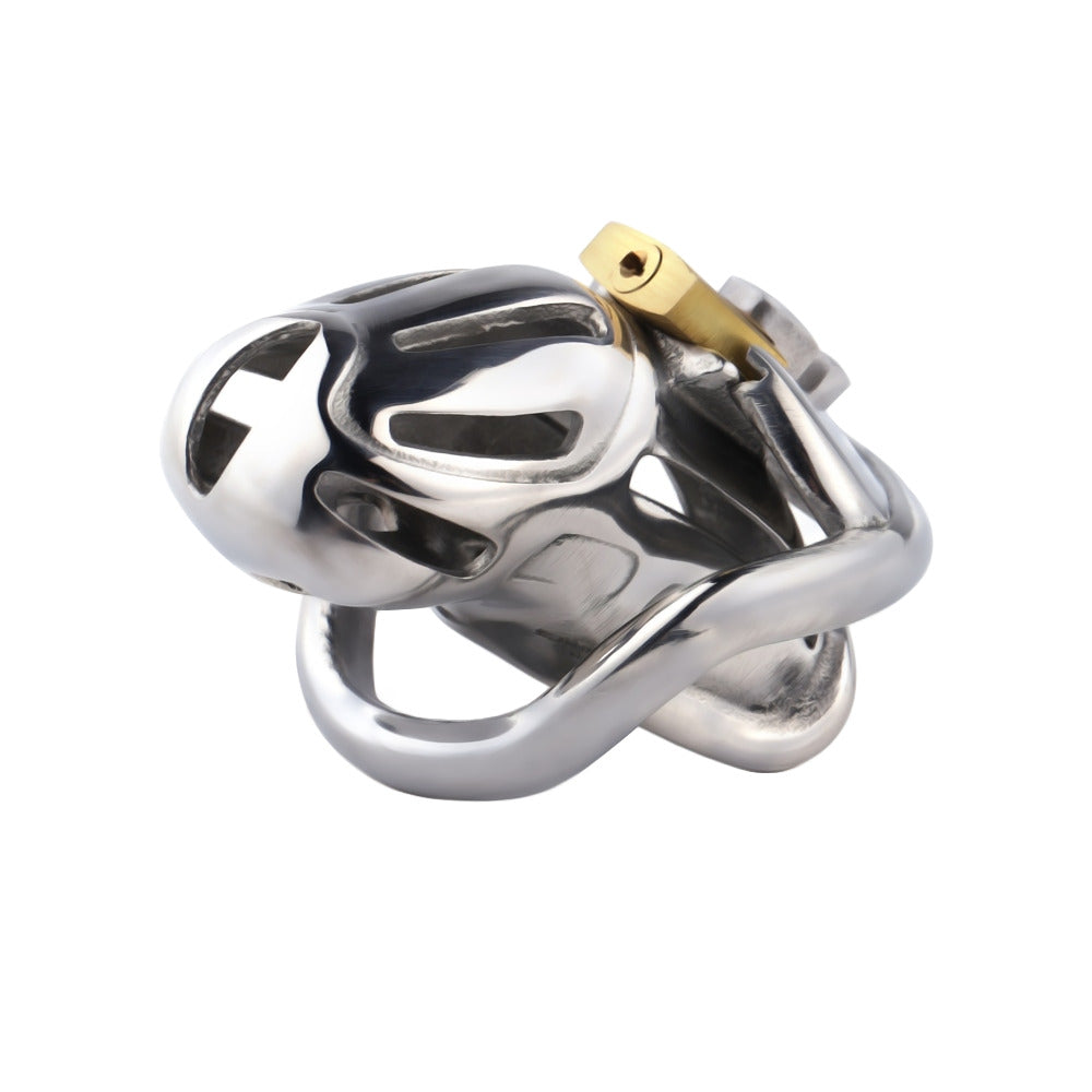 Embrace control with our steel device. Crafted from premium metal, it's comfortable and discreet under shirts or even a speedo. As secure as diapers, it lets you face the day confidently.