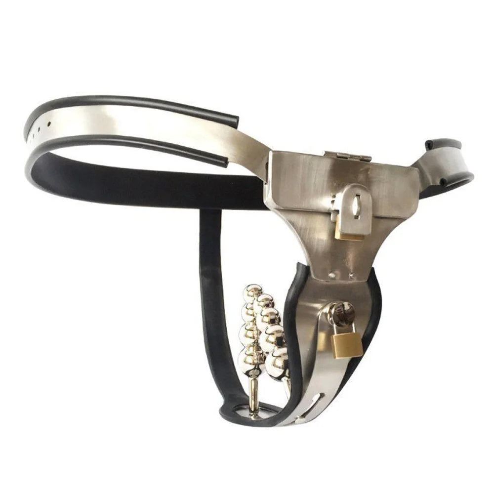 Experience the ultimate in control and pleasure with our Delicious Double Penetration Female Chastity Belt. Crafted for those who enjoy pegging and deep penetration play, this belt enhances the frequency of intimate sessions while allowing for cunnilingus without removal. Secure, comfortable, and designed for maximum satisfaction.