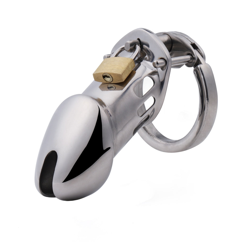 Discover the ultimate experience in control and intimacy with our stainless steel cock cage. This customizable device offers various styles to suit your desires. Link up with pleasure like never before by visiting our website for a number of exclusive products. Elevate your play and redefine boundaries today!