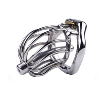 Experience the ultimate progression in intimacy with our small. Crafted from stainless steel, it includes two keys one for your keyholder's necklace, one to keep safely in the house. Discreet and comfortable, even your neighbor won't suspect your secret.