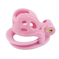 Experience playful comfort with the pink cobra cock cage, offering a snug fit that's both secure and comfy. Ideal for living larger in submission, locker your slut cock safely.