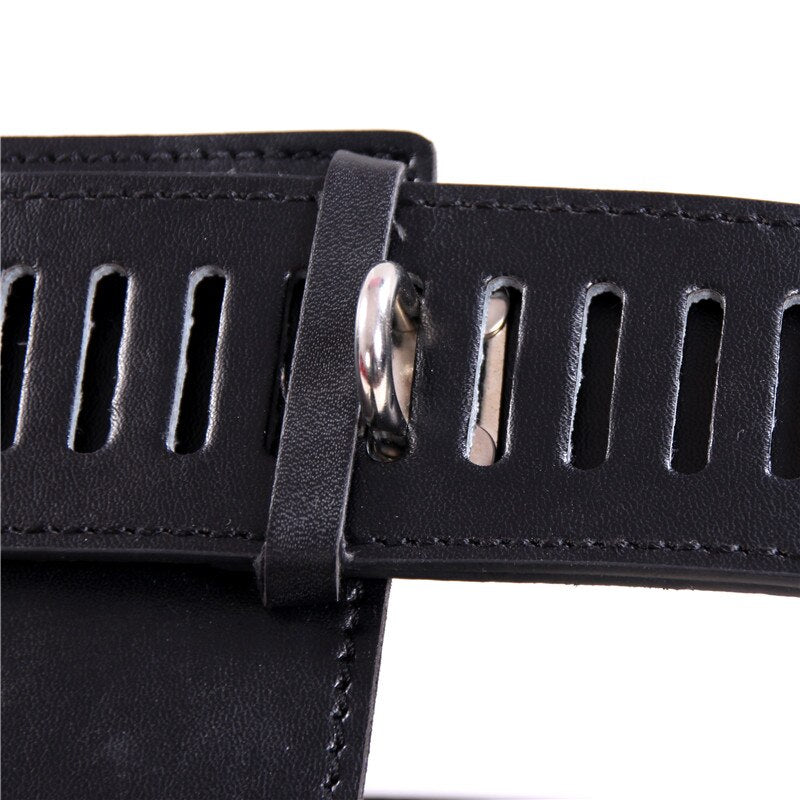 Secure your waist with this extremely stylish chastity belt, featuring a diamond cutout for that extra sparkle! Really, who knew submission could shine this bright? #subgoals