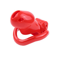 Prevent burning, chafing, and chaffing with the Resin Holy Trainer device V2. Fits even the smallest cock comfortably, staying secure at the bottom. Use lube for a smooth, snug experience into chastity.