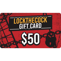 Looking for the perfect gift to spice things up? The LocktheCock Gift Card lets your special someone dress up their desires without the worry of chaffing or choosing the wrong accessory. Whether they're intrigued by the Punisher, seeking triple the excitement, or exploring new horizons, this gift unlocks endless possibilities!