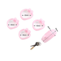 Introducing the Resin Holy Trainer device V2 ideal for large Chastity. Crafted from biosourced resin, it's smooth and molded for comfort. Adjustable parts ensure a perfect fit. Includes tags for discreet labeling.