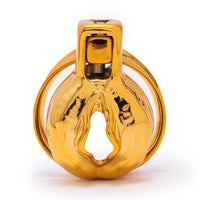 Experience ultimate elegance with our ultra-premium gold cage the first among devices designed for feminization. Ideal for starters seeking a custom fit, its double-sided design and adjustable rings offer unparalleled comfort and security.