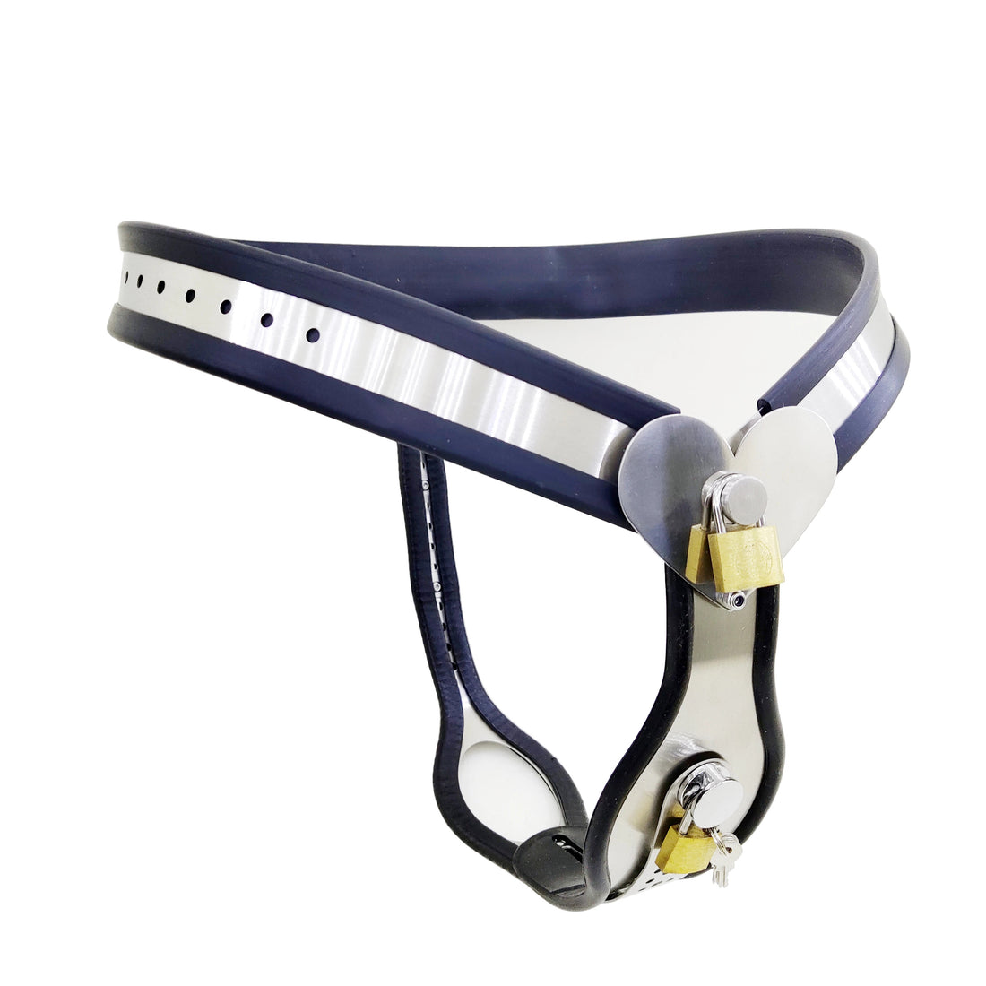 Experience ultimate surrender with our custom-made male chastity belt featuring penis plug chastity for complete confinement. Let your mistress hold the key to your release, controlling your desires. Embrace permanent confinement and deepen your submission.