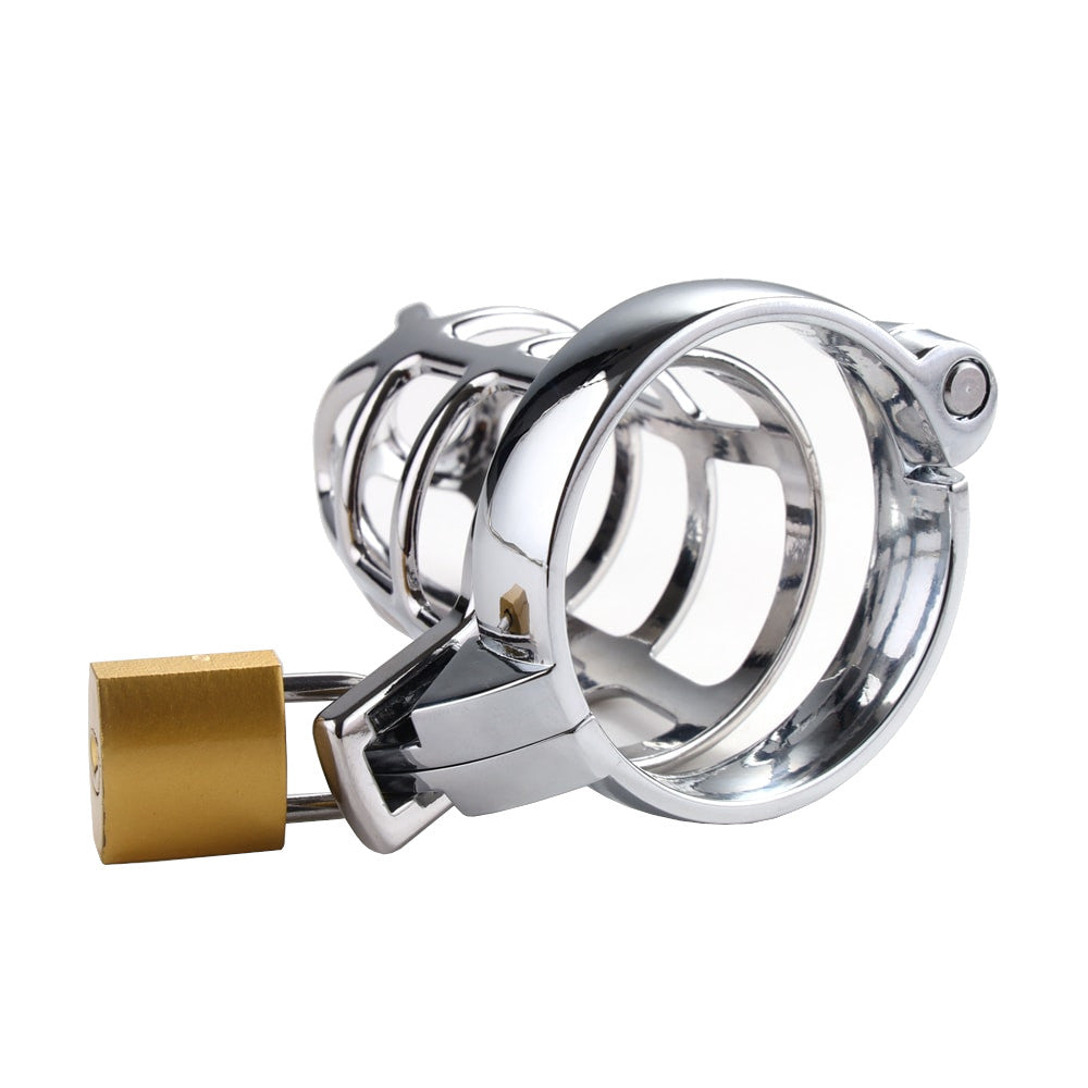 Introducing our chastity device steel cage a high-quality, secure solution for those looking to take control. Crafted from durable steel, it's impossible to escape. Say goodbye to frustration as you decide to experience ultimate restraint with comfort minus compromise. This device does the job impeccably.