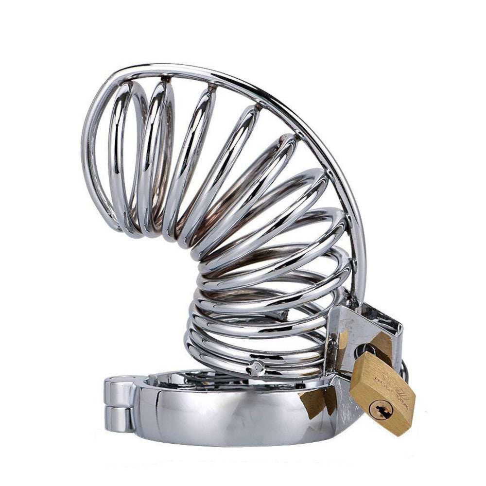 Introducing the Spiral of Despair device a negative Lockthecock kit designed for sissies male seeking fast, secure chastity. Made with medical-grade materials for comfort, it keeps you detained safely while choosing control over desire.