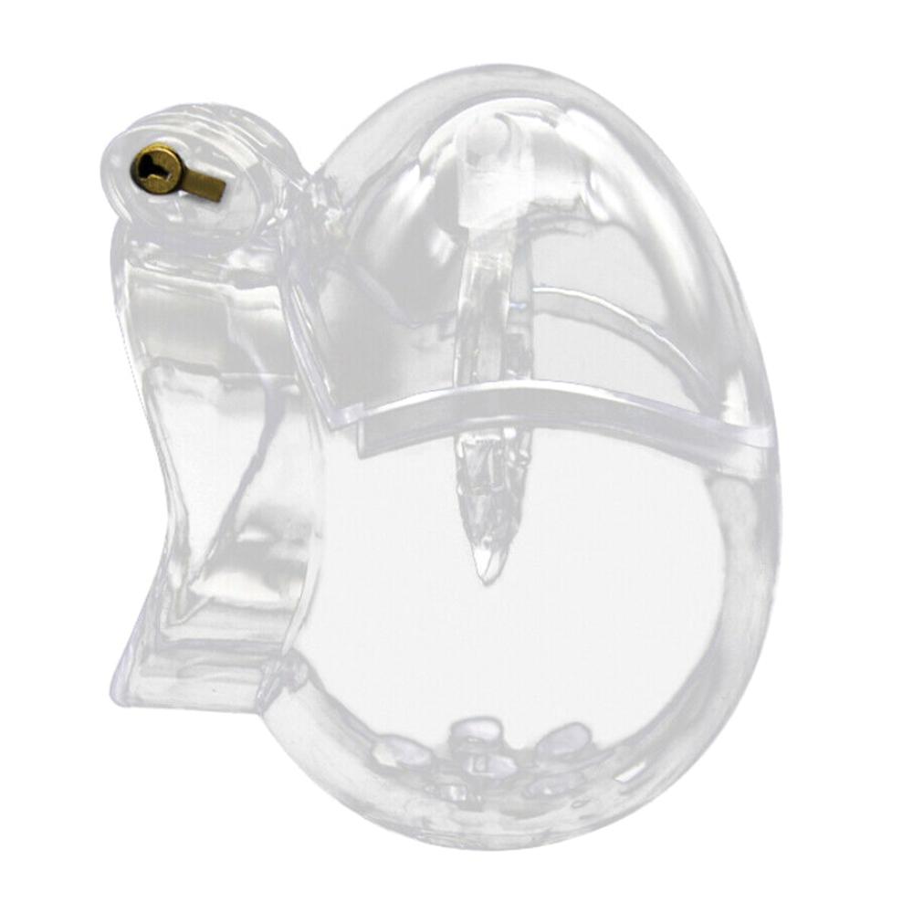 Experience ultimate control with our plastic kit a fully enclosed enclosure designed for uncircumcised men. Featuring a spiked cock restraint, vent holes for comfort, and optional rods and urethra tubes, this kit ensures no escape.