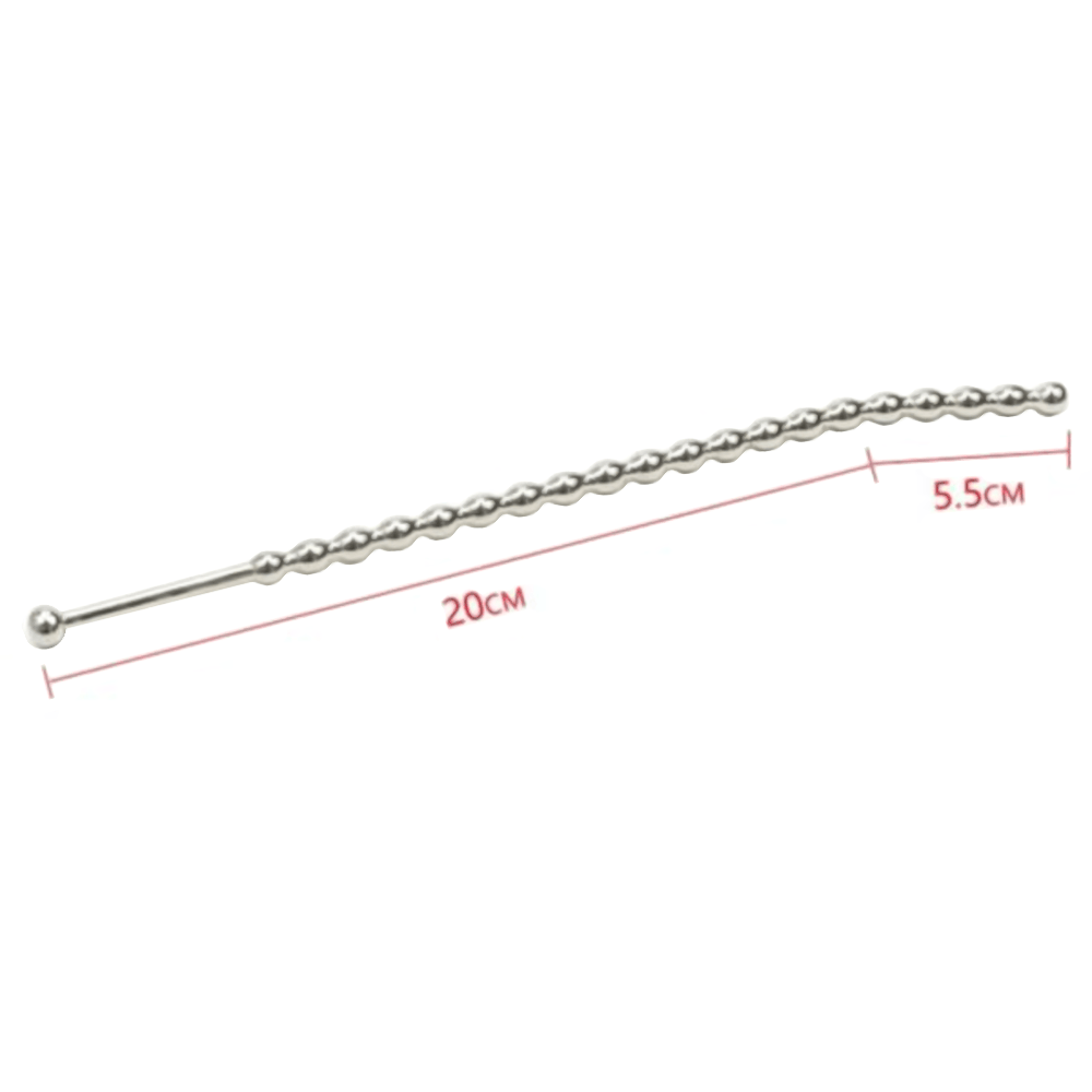 Experience unparalleled pleasure with this high-quality product! Crafted from surgical-grade stainless steel materials, this beaded confinement kit ensures safe and durable use. Expand your collection of intimate products today!