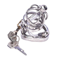 For the BDSM male sub at the beginning of his journey, our stainless steel cock cage offers intense experiences and challenges without being harmful. It's the perfect way to explore submission and enhance your BDSM lifestyle.