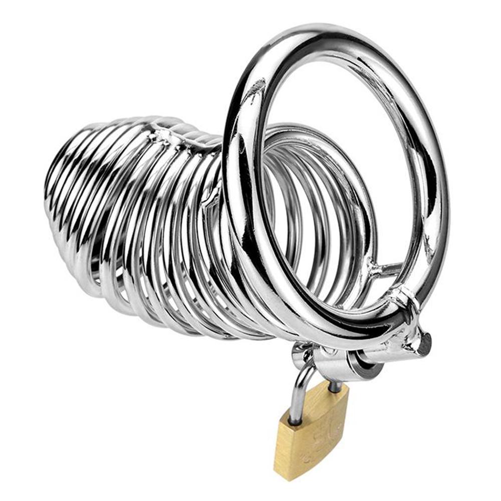 Embrace the ultimate in submission with this stainless steel dick cage metal. Experience the dream of living in lockdown, where fantasy and reality intertwine seamlessly and you can't escape your desires.