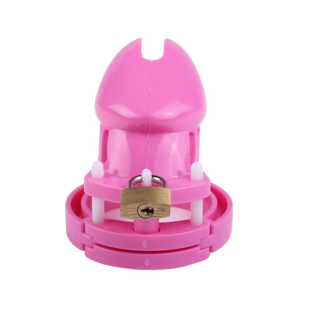 Meet the Pink Blushing Bride cage a dream device to experiment with control. This huge challenge turns even the largest desires into the smallest male restraint. Perfect for straight users seeking to explore new boundaries.