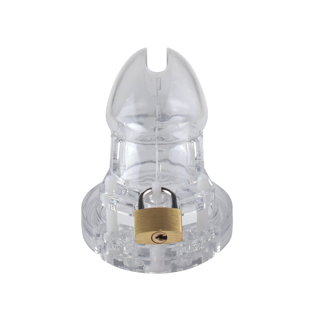 Experience control and comfort with the Sevanda Detector Chastity Cage. Crafted from high-quality plastic and resin with secure metal locks, it's designed for discretion and durability, enhancing your intimate lifestyle.