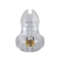 Experience control and comfort with the Sevanda Detector Chastity Cage. Crafted from high-quality plastic and resin with secure metal locks, it's designed for discretion and durability, enhancing your intimate lifestyle.