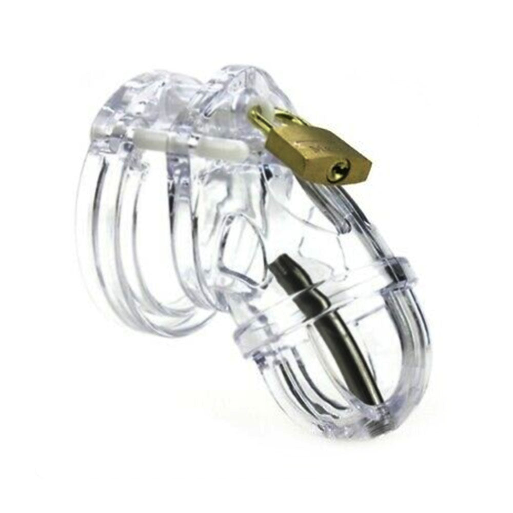 The Permanent Punisher redefines chastity with an integrated urethral sound and transparent design, providing triple levels of stimulation. Its adjustable clamp ensures a secure fit, making it a premium choice for experienced users seeking intense control and submission. Perfect for those exploring body device dynamics, this standard-breaking tool elevates play to new heights with its unique possible combinations of pleasure and restriction.