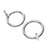 Reverse the discomfort of ill-fitting devices with this flat chastity cage. Wear it seamlessly under speedos or panties and shirts, ensuring comfort and discretion daily.