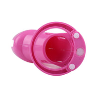 Experience the ultimate tease and denial during your intimate sessions with the Pink Blushing Bride cock cage. Designed to be the smallest for maximum control, it brings a thrilling mix of torment and frustration. Watch as he succumbs to begging, adding a new level of excitement to your play.