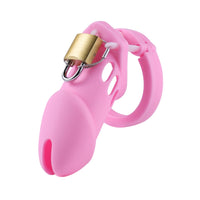 Unlock serious comfort with our hypoallergenic silicone cage. Its skin-like texture ensures a rash-free experience, while diverse sizes and colors, including playful pink, make every moment delightful.