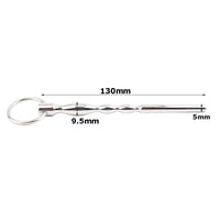 Upgrade your experience with this perfect chastity device penis plug. Designed for comfort when worn, this stainless steel sound will blackout distractions as it stimulates your penis. It's the ultimate upgrade for those seeking a perfect fit in urethral play.