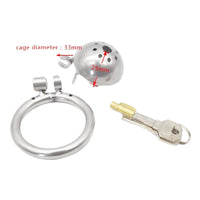 Embrace lockup with the Richards Steel Helmet, a robust stainless steel device for married couples. Secures two keys for orgasms at your partner's command, enhancing control and trust.