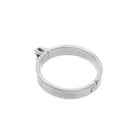 Wearing this comfortable chastity ring is ideal for little moments like a wedding. Its smaller design fits discreetly, blending with attire while steel ensures security a true companion in metal chastity.