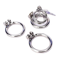 Transform your 'slut cock' with our Tiny cage. This caged device, inspired by the impenetrable Nautilus and sleek Gatling design, offers remote-controlled electroshock features for ultimate control and discipline.