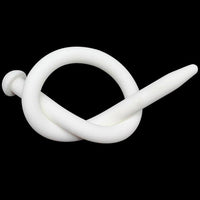 Experience the perfect flexible silicone urethral sound. With smaller diameters starting at 0.18 inches, it's ideal for beginners. Its size and smooth design ensure comfortable exploration without testical discomfort.