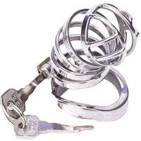Discover urethra male chastity like never before with our curved chastity device sound. Sized for comfort with three rings, its curved shape guides you to stay flaccid. The optional catheter offers a bigger thrill.