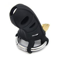 Secure the ultimate enclosure with this discreet silicone cage, allowing complete control and comfort for long-term wear. Experience coverage that bars unwanted release while the breathable design prevents discomfort in any scenario.