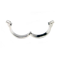 Secure your submission with this ergonomic metal dick cage, ensuring a snug fit by measuring the waist with tape or string. Various sizes provide femdom dick control without discomfort.