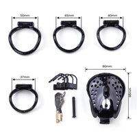 The Sissy Wrangler Resin, akin to unremovable jewelry, is the safest silicone for submission. Breathable, like a personal condo for your little guy, it offers surgical precision.