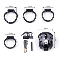 Flat cage designed for ultimate breathability, with small vents ensuring comfort during long wear. Ideal for dick control, withstands punchy slaps, perfect for every BDSM wrangler.