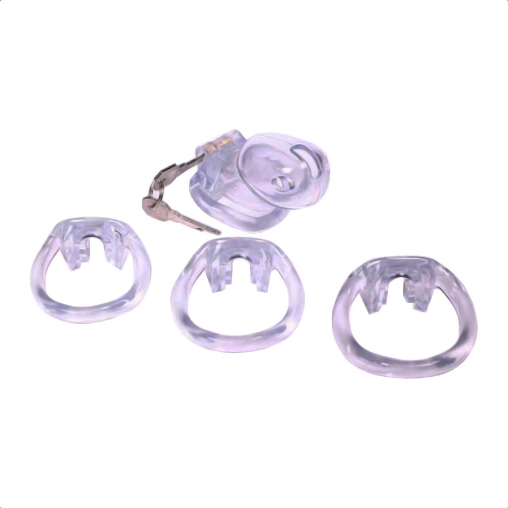 Immerse in intrigue, this clear resin cage isn't just a big device but a key to deeper bonds. No kidding, its discreet design turns discomfort into comfort, taming impatience an enemy to your journey.