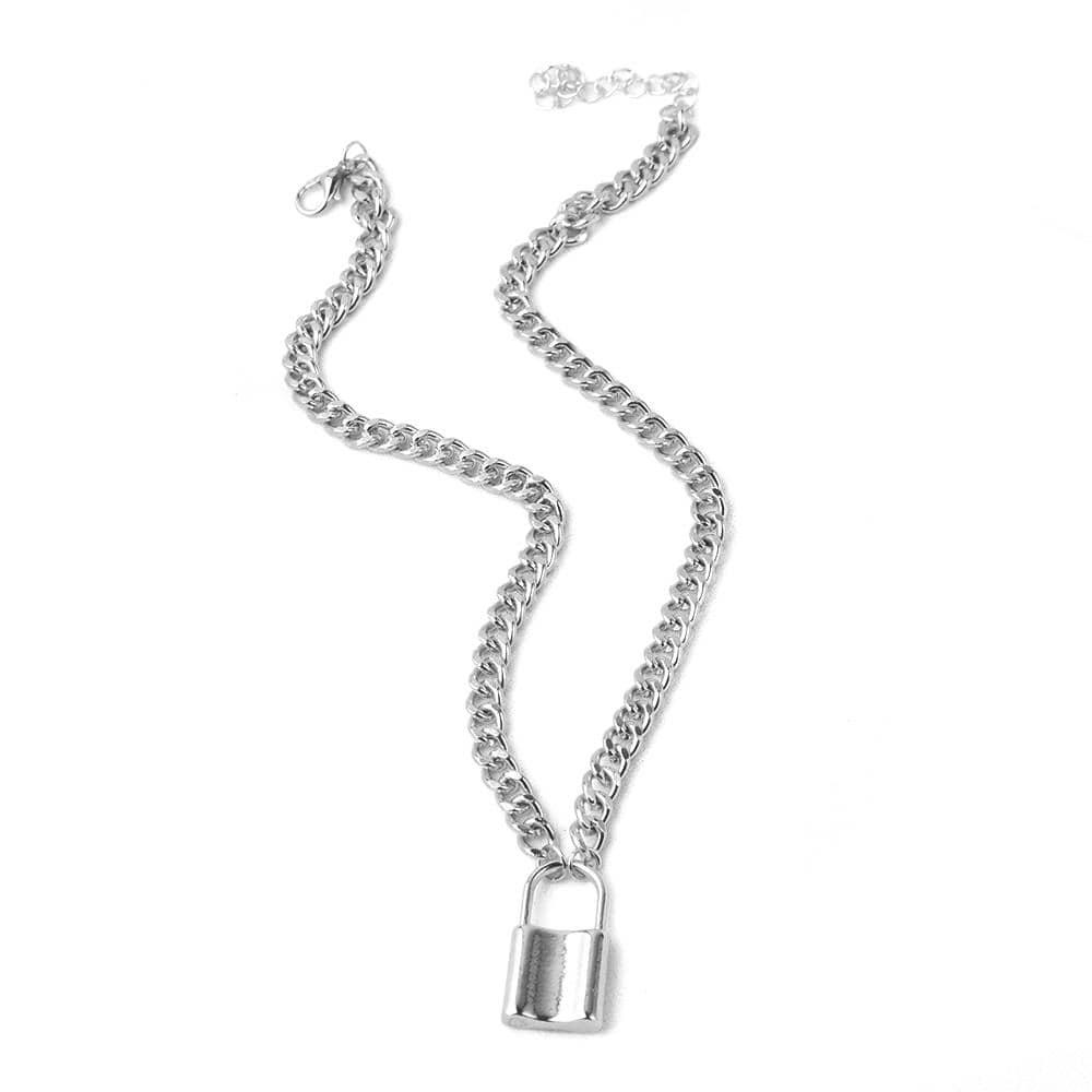 Embrace a deeper connection with the Own Him Steel Necklace Chastity Sub Collar. Crafted from high-quality metal, this stainless steel chastity trainer kit is the perfect symbol of your unbreakable bond. No kidding its the ultimate example of commitment, locking his soul to yours while your love keeps growing.
