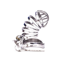 Experience increased control with our smart steel dick cage. This Chastity belt is an example of ergonomic design in stainless steel, delaying pleasure while ensuring comfort. Don't let desire be your enemy embrace self-discipline and increase your self-mastery today.