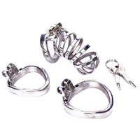 This ergonomic metal dick cage is the ideal Chastity belt. Comfortable in hand, it makes the task of staying chaste easier. Add it to your Christmas list and take control of your schedule.