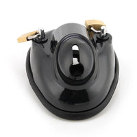 The Solitary Confinement metal cock cage embodies outward submission and inward focus, with nubs enhancing sensory expansion. Its robust design limits any expansion, reinforcing control and intimacy.