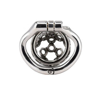 Discover intense sensations with our metal cock. Its opening design keeps you exposed yet securely tucked, delivering the tiniest tease and delightful torture for your dick. The perfect addition to your stocking collection.