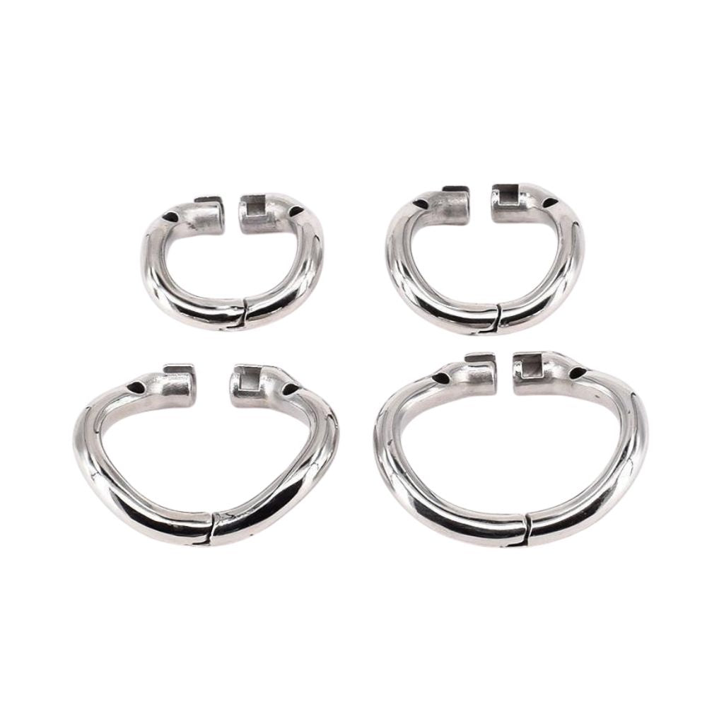 In femdom chastity, tiny male holders find comfort in our durable silver chastity ring. Little and locked, it serves as a sentence, a wedding vow honoring control and commitment.