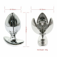 The Nagasaki plug complements your shower routine, offering discreet security without removal. Its ergonomic design ensures ease while showering or peeing, emulating the seamless poise of queens. Delight in its weighted steel feel, enhancing satisfaction even during showers. This versatile penis plug elevates daily experiences, merging elegance and functionality effortlessly.
