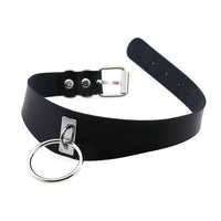 Embrace your truth as a caged boy with our elegant collar. The secure fit and versatile O-ring provide motivation to never miss a chance to express your deepest desires.