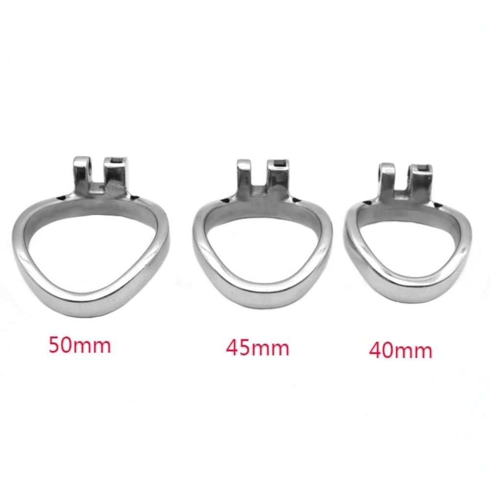 Discover the game-changing estim chastity cage! This sleek silver ring rocks comfort with customizable sizes, empowering men in sound control and preventing pregnancy concerns.