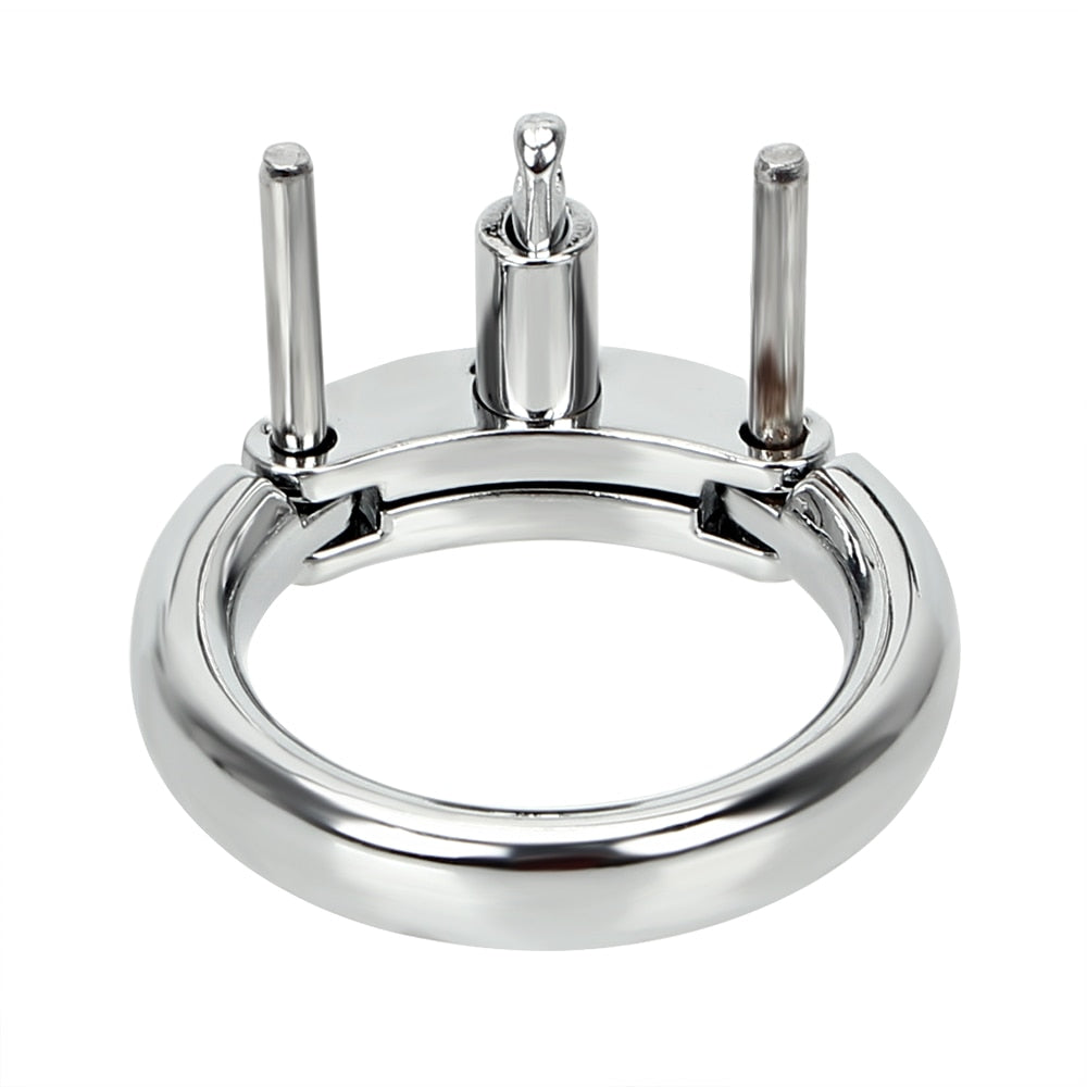 Discover ultimate comfort and security with our metal accessory rings. Available in three sizes, they fit any anatomy perfectly, eliminating chastity device negative. Largest sizing: 2 /50mm.