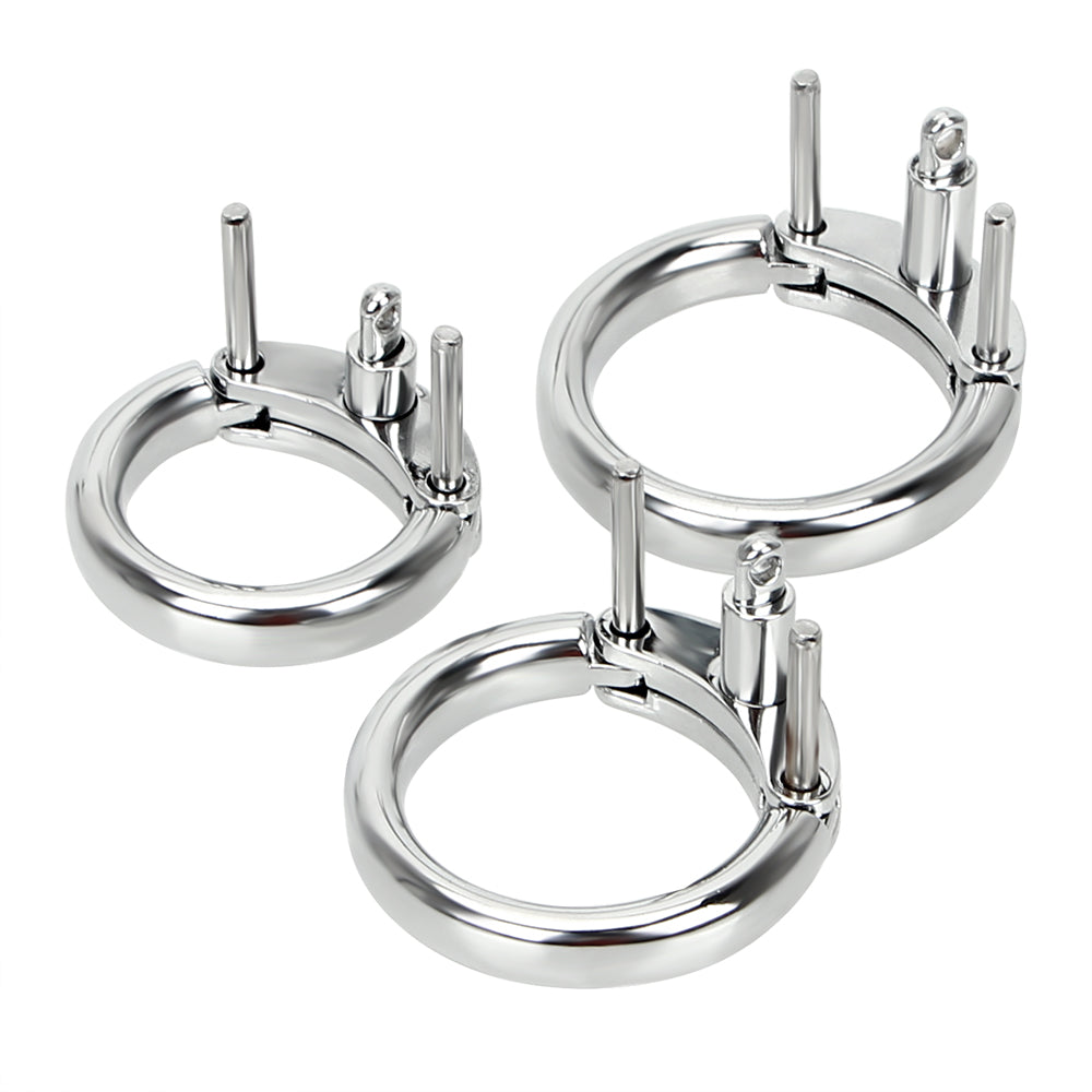 Experience security and elegance with our flat chastity kit. Perfect for princes, this jewelry fits growers and uncircumcised users, ensuring the safest reverse dick experience.