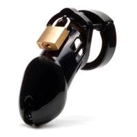 Midnight Black Male Chastity Device