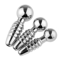 Short Hollow Penis Plug, 3 Sizes